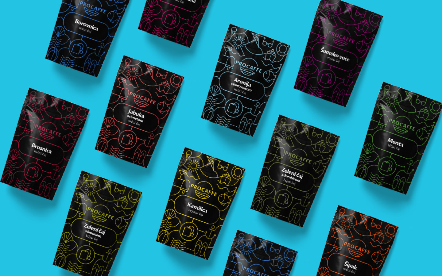 Coffee Branding → Procaffe